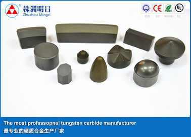 ISO9001 14001 Shield Cutter Tungsten Carbide Blade Tips Untuk Penambangan