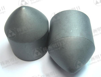 Tombol Tungsten Carbide YG11C 16 28 Tahan Aus untuk pengeboran sumur