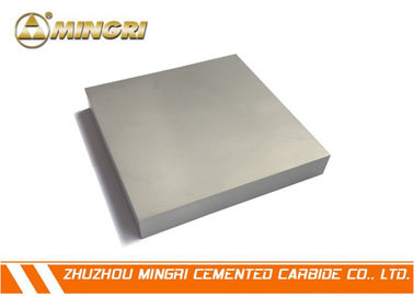 Pelat Tungsten Carbide YG6 Ketahanan Aus Tinggi, Panjang 10-200mm