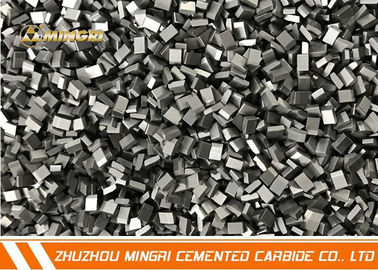 TCT Cutting Tungsten Carbide Saw Tip cocok untuk baja tahan karat, pelat baja berwarna