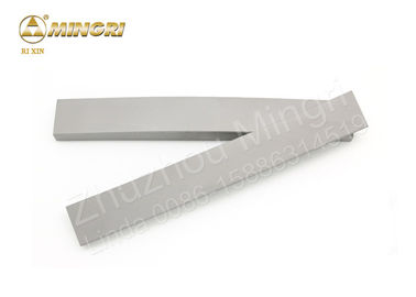91 - 92 Kekerasan Tungsten Carbide Strips Flat Square Bar Untuk VSI Stone Crusher Hammer