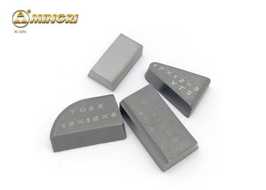 Tungsten Carbide Brazed Tips Pisau las YT5 / P30 Model B32 B40 B50