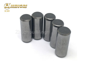 Pin Tungsten Carbide HPGR Kekuatan Tinggi / Kancing Cemented Carbide Untuk Penghancuran Penambangan Bijih Besi