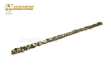 Welding Tungsten Carbide Rod Bar Untuk Pengeboran Menghadapi Keras Gunakan batang Tembaga Emas