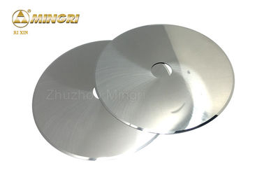 Pemotong Tembakau Pisau Pemotong Cemented Carbide Disc Cemented / Knief Round Shape