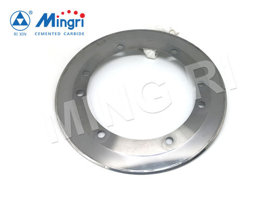 MR020 MR030 Grade Tungsten Carbide Cutter Blade Pemotong Kertas Karet Plastik