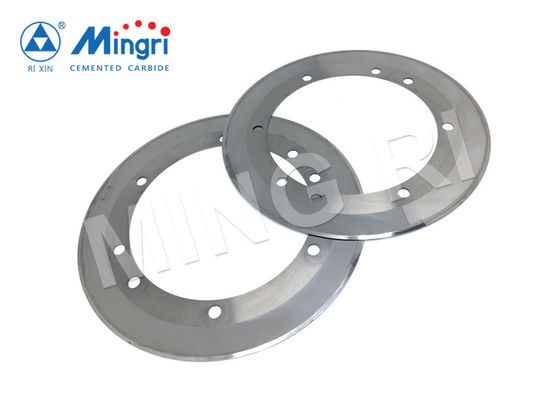MR020 MR030 Grade Tungsten Carbide Cutter Blade Pemotong Kertas Karet Plastik