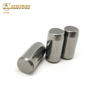 Tekanan Tinggi Grinding Rolling Tungsten Carbide Pins HPGR Studs Untuk Penghancuran Bijih Besi