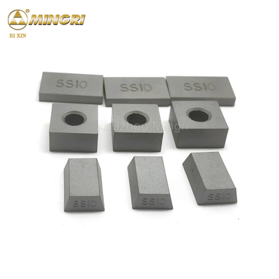 K10 K20 K30 K40 Yg6 Tungsten Carbide Tips Ss10 Untuk Pemotong Mesin Pemotong Batu