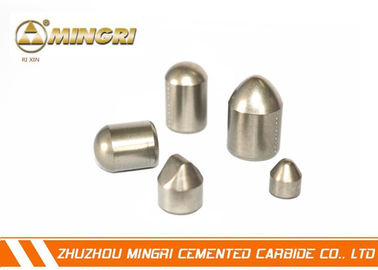 Kekerasan Tungsten Carbide Buttons Grade Mk50 Alat Penambangan Halus