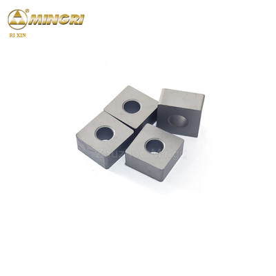 Pakai tahan kualitas tinggi Tungsten Karbida sisipan 12.7X12.7 Alat pemotong batu