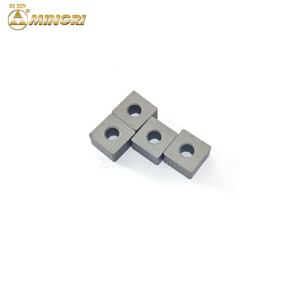 Hidup panjang Tungsten Karbida Chain Saw Insert untuk Pemotongan Marmer 12,7 * 12,7 * 6,5mm Ketahanan tinggi