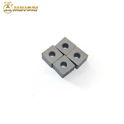 Hidup panjang Tungsten Karbida Chain Saw Insert untuk Pemotongan Marmer 12,7 * 12,7 * 6,5mm Ketahanan tinggi