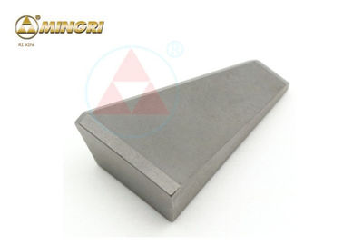 Tungsten Cemented Carbide Shield Cutter Untuk Mesin Bor Sisipan / Tunneling
