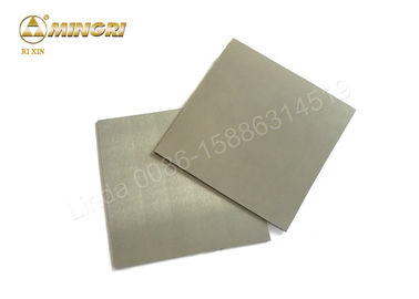 K20 K40 Hard Alloy Tungsten Carbide Plate Ketahanan Aus Yang Sangat Baik Untuk Kayu Keras