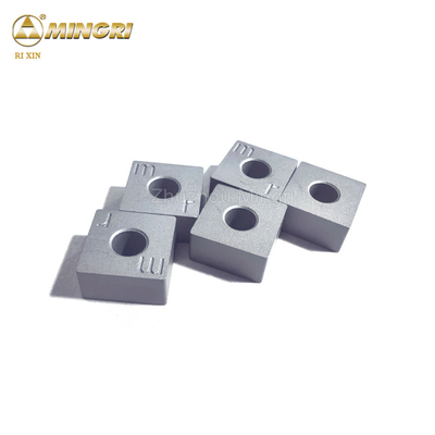 Batu memotong rantai gergaji sisipan Tungsten Karbida / Karbida Semen / Widia Material Dengan Kinerja Tinggi