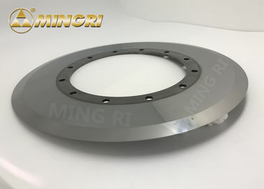 300 * 160 * 3.3 Tungsten Carbide Slitter Blade Untuk Mesin Pemotong Papan Silikat