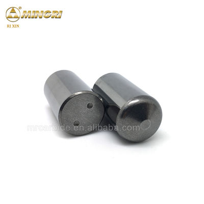 ISO 9001:2000 Bersertifikasi 100% Virgin Tungsten Carbide HPGR Stud Pin dengan Bagian Atas Hemisfer untuk Rol Penggilingan Tekanan Tinggi