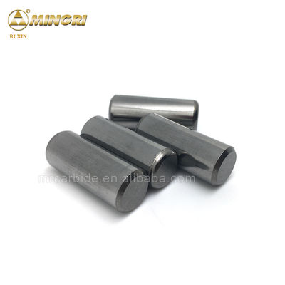 ISO 9001:2000 Bersertifikasi 100% Virgin Tungsten Carbide HPGR Stud Pin dengan Bagian Atas Hemisfer untuk Rol Penggilingan Tekanan Tinggi