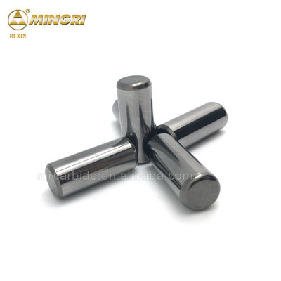 ISO 9001:2000 Bersertifikasi 100% Virgin Tungsten Carbide HPGR Stud Pin dengan Bagian Atas Hemisfer untuk Rol Penggilingan Tekanan Tinggi