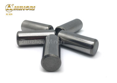 Pin Tungsten Carbide HPGR Kekuatan Tinggi / Kancing Cemented Carbide Untuk Penghancuran Penambangan Bijih Besi