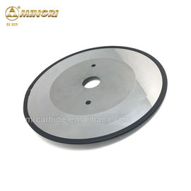Tungsten Carbide Disc Cutter Circular Blades Untuk Slitting Corrugated Board MR020