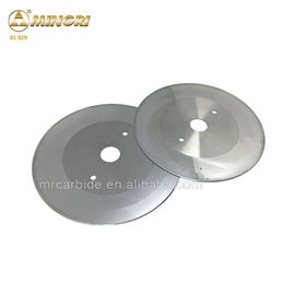 Tungsten Carbide Disc Cutter Circular Blades Untuk Slitting Corrugated Board MR020