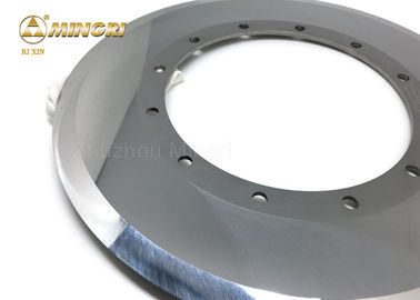 12 Lubang Tungsten Slitter Knife Blade Carbide Disc Cutter Untuk Memotong Papan Silikat Basah