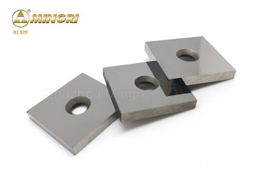 Pemotong Pisau Kecil Plat Tungsten Carbide Untuk Memotong Gunakan Sintering HIP