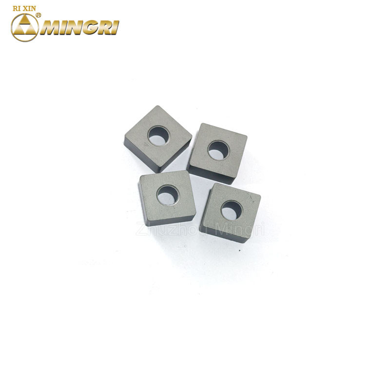 Hidup panjang Tungsten Karbida Chain Saw Insert untuk Pemotongan Marmer 12,7 * 12,7 * 6,5mm Ketahanan tinggi