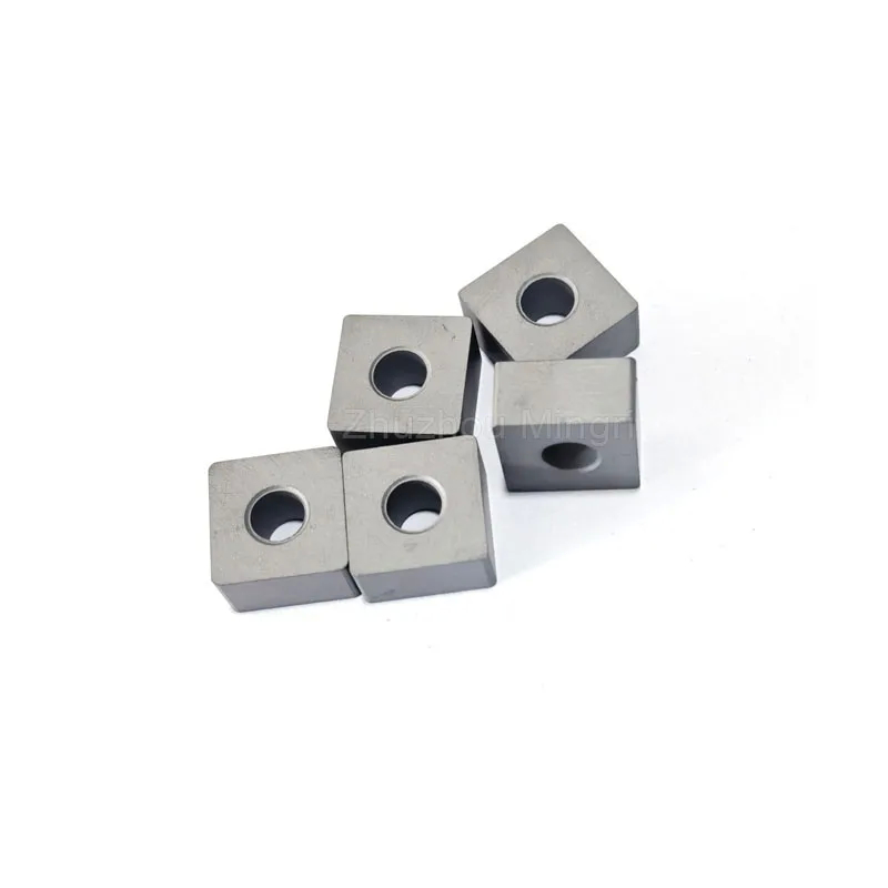 0.014 Kg Tungsten Carbide Single Bruto Weight Insert Kekerasan tinggi untuk ketahanan aus yang luar biasa