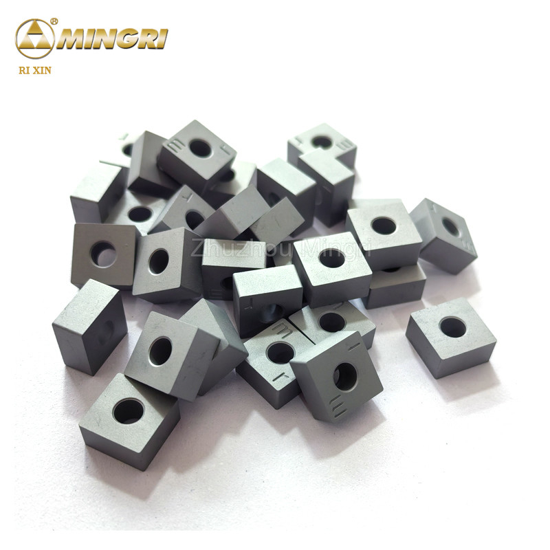 Batu memotong rantai gergaji sisipan Tungsten Karbida / Karbida Semen / Widia Material Dengan Kinerja Tinggi