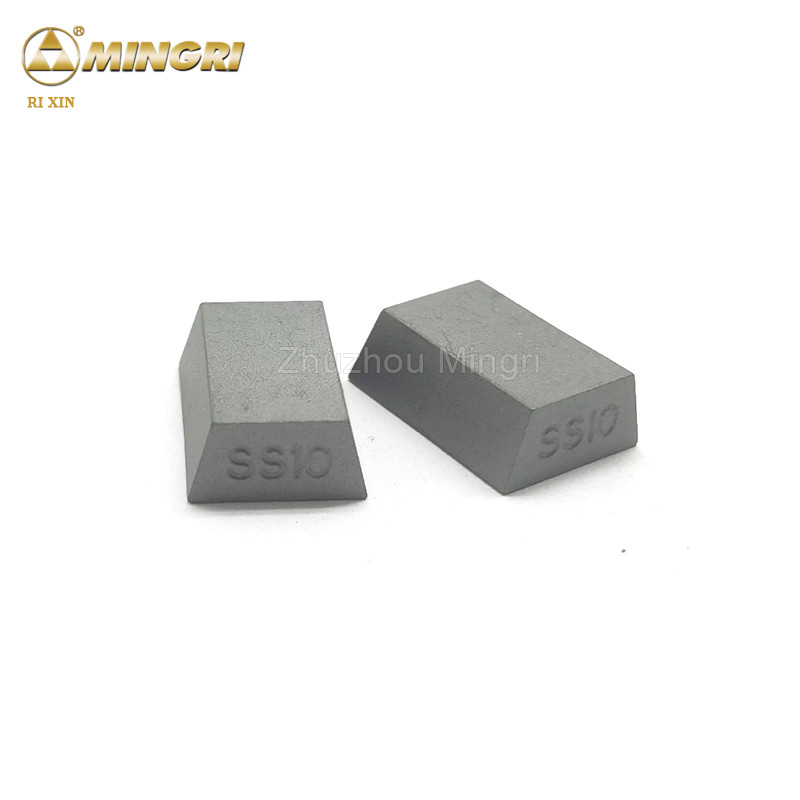 SS10 20x12x3 Tungsten Carbide Saw Tips untuk Bagian Power Tool dan Sandstone Cutting