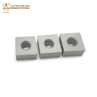 Sisipan gergaji karbida persegi 12,7x12,7x6,5 untuk mesin pemotong batu tambang