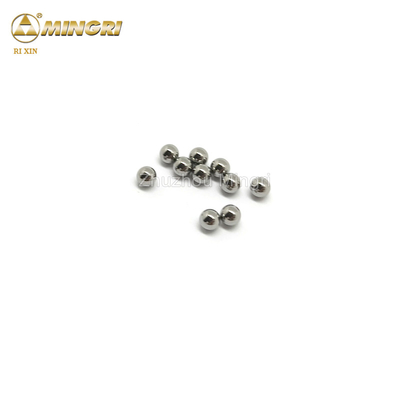 Yg6 Dia3mm Penggilingan G10 Tungsten Karbida Hartmetal Ball Untuk Industri Bantalan