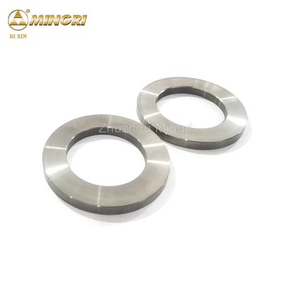 Pisau pemotong roller lingkaran karbida tungsten untuk memotong lembaran baja silikon atau foil aluminium