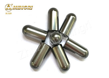 Widia Cemented Tungsten Carbide Dome Studs Polishing Surface Untuk HPGR