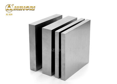 YG13X Cemented Tungsten Carbide Plate Square Blocks Shape Untuk Dikustomisasi