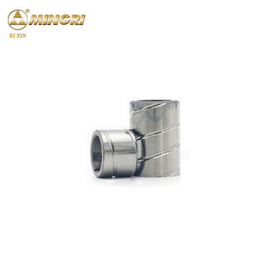 Umur Alat Panjang YG8 Polished Tungsten Carbide Rotor Sleeve