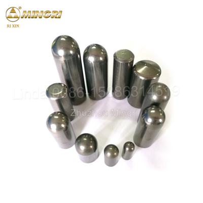 Pin stud tungsten carbide disemen HPGR B40 untuk menghancurkan bijih besi