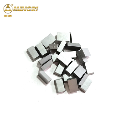 SS10 Tungsten Carbide Stone Cutting Inserts Untuk Chain Saw, Carbide Saw Tips