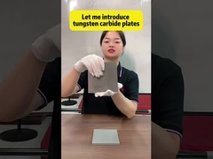 Tungsten Cemented Carbide Wear Resistant Plates / Blok / Bar untuk Alat Pemotong